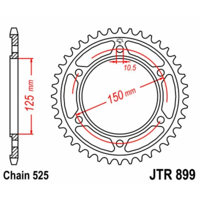 Afbeelding van Rek JT JTR899,42