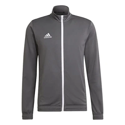 Afbeelding van adidas Entrada 22 Track Jacket heren Top, team grey four, XXL Tall