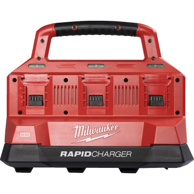 Afbeelding van Milwaukee M18 PC6 EU PACKOUT compatibele lader voor 6 accu&#039;s