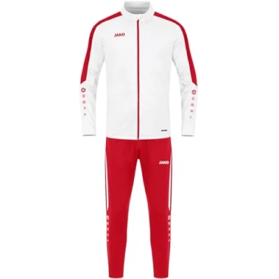 Afbeelding van JAKO Trainingspak Polyester Power, Uniseks Kind, Wit Rood, 116
