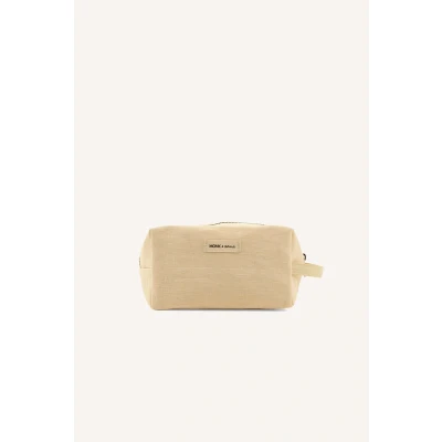 Afbeelding van Monk &amp; Anna Toiletry Bag Linnen Milk