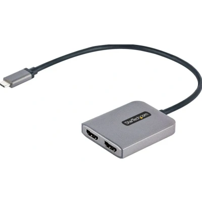 Afbeelding van StarTech.com USB C MST HUB, naar Dual HDMI 4K 60Hz, Type Multi Monitor Adapter voor Lapt