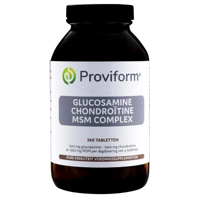 Afbeelding van Proviform Glucosamine Chondroitine Complex Msm, 120 tabletten