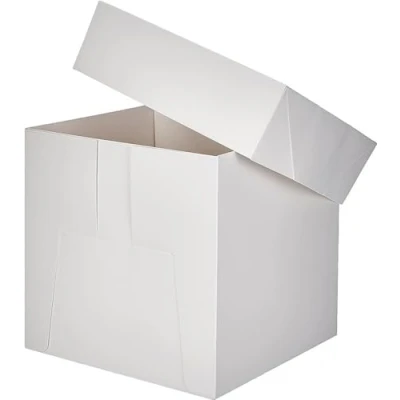 Afbeelding van DECORA 0339477 Taartdoos 30,5X30,5X30 CM, Cartone, Wit