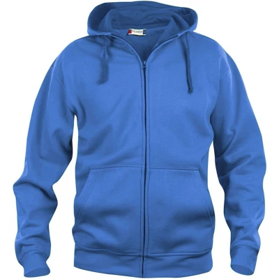 Afbeelding van Clique Basic Hoody Full Zip 021034 Kobalt