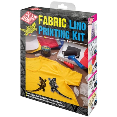 Afbeelding van Essdee Fabric lino printing kit (01 23)