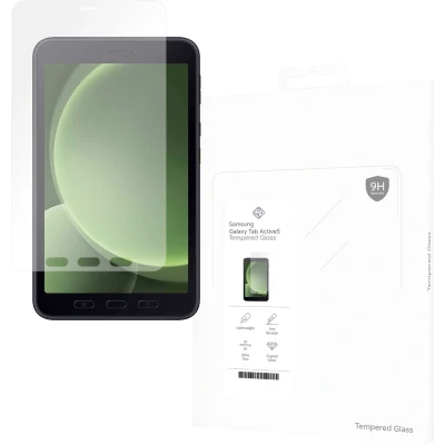 Afbeelding van Cazy Tempered Glass Screen Protector geschikt voor Samsung Galaxy Tab Active5 Transparant