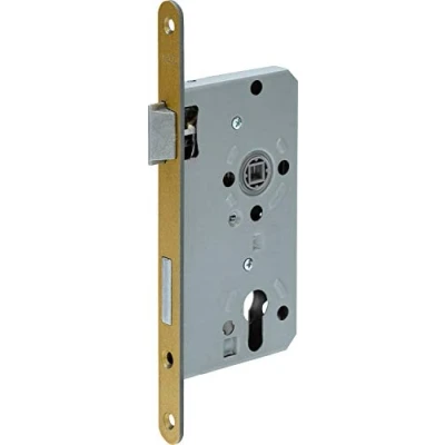 Afbeelding van Abus 61698 ES PZ2 R G 55 72 18 insteekslot, goud, mm