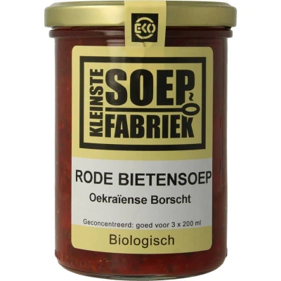 Afbeelding van Kleinstesoepfabr Rode bietensoep bio 400 Milliliter