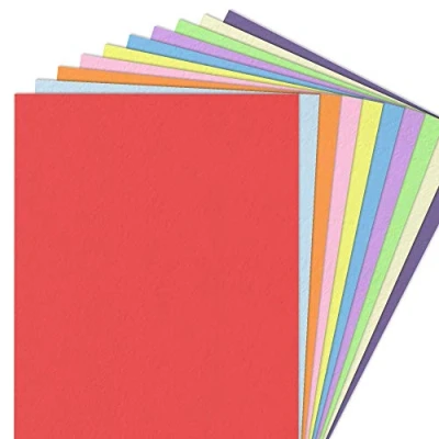 Afbeelding van 10 Kleuren, 100 Vellen A4 120 g/m² Gekleurd Papier voor Kunst/Printen/Tekenen/Knutsel
