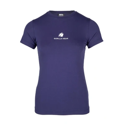 Afbeelding van Gorilla Wear Estero Tshirt print, Dames, Maat: XS, Navy