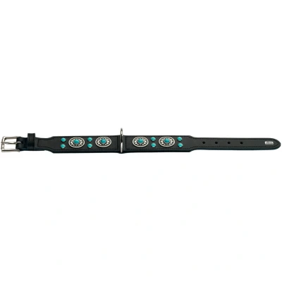 Afbeelding van Hunter Halsband Sioux Zwart Hondenhalsband 41 49x3.9 cm