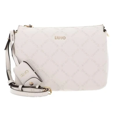 Afbeelding van LIU JO schoudertas Adonide Crossbody Bag Marmo beige