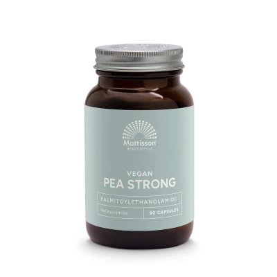 Afbeelding van Mattisson Pea strong 400 mg zuivere palmitoylethanolamide 90 vcaps