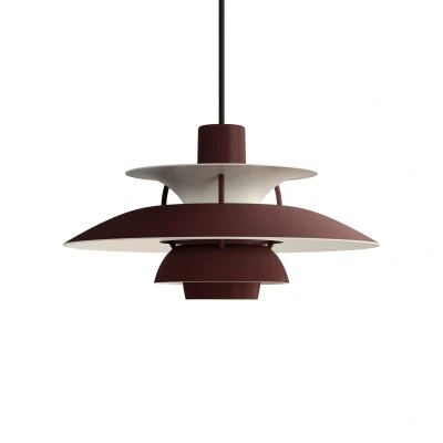 Afbeelding van Louis Poulsen PH 5 Mini HanglampØ30 Monochrome Burgundy
