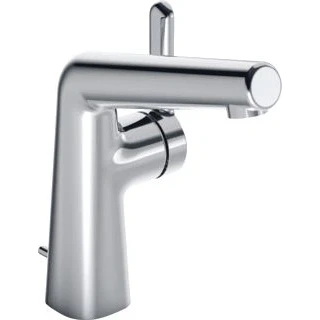 Afbeelding van Hansa designo 1 gats wastafelkraan met vaste uitloop waste chroom 51892283