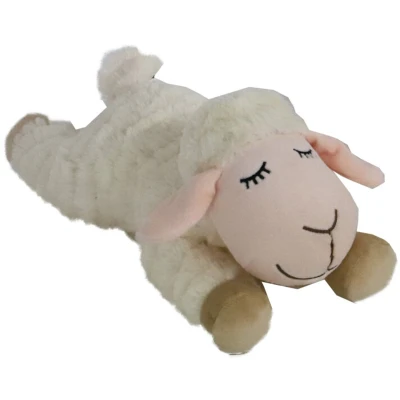 Afbeelding van Boon Schaap Pluche Liggend Beige Piep 27 cm