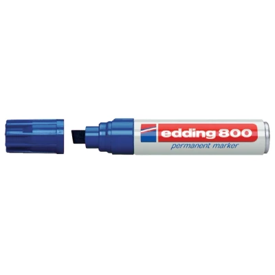 Afbeelding van Viltstift edding 800 schuin 4 12mm blauw