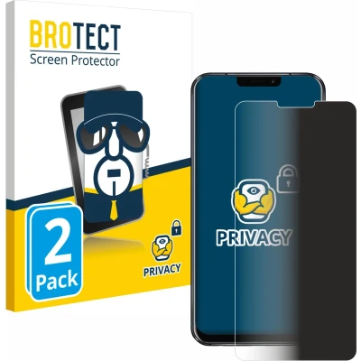 Afbeelding van BROTECT privacy screenprotector voor ASUS ZenFone 5z ZS620KL Folie Beschermfolie Blauwlichtfilter (2 Stuks)