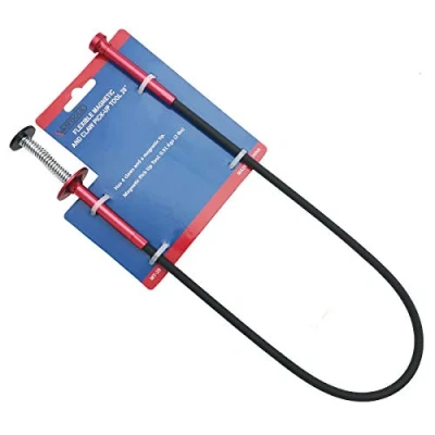 Afbeelding van Flexibele klauwgrijper met magneetstaaf/71 cm, 2 in 1 buigzame magneethever, 4 vingergrijper
