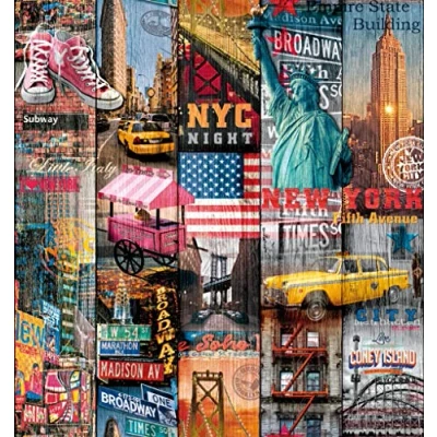 Afbeelding van d c fix® Manhattan 346 8140 Zelfklevende vinylfolie, 67,5 cm x 2 m