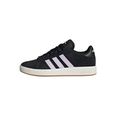 Afbeelding van adidas Dames GRAND COURT BASE 00s SHOES, Core Black/Ice Lavender/Off White, 39 1/3 EU