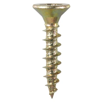 Afbeelding van Cogex 85205 agglomère Schroeven Pozidriv, Goud, 2 x 4 20 mm, Set van 40)