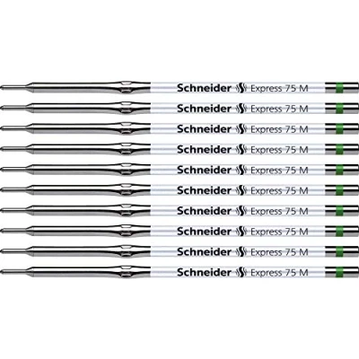Afbeelding van 10x Balpenvulling Schneider Express 75 groen medium