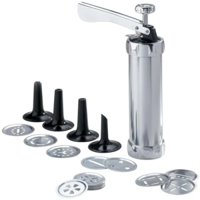 Afbeelding van Koekjespers 25 delig Garneerspuit Cookie Press Koekjes Spuit