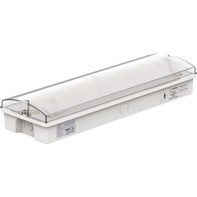 Afbeelding van V TAC VT 996 Bulkheads Noodverlichting 24 Uur IP65 Wit 3W 130 Lumen 6400K