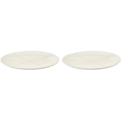 Afbeelding van SERAX Kelly Wearstler Zuma Dinerbord Ø 28 cm 2 st. Salt