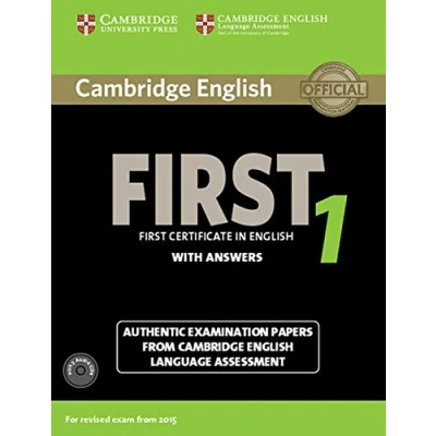 Afbeelding van Cambridge English First 1 for updated exam. Student&#039;s Book with answers and downloadable audio: audio