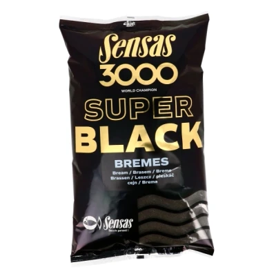 Afbeelding van Sensas 3000 Lokvoer Super Black &#039;Bream&#039; (1kg)
