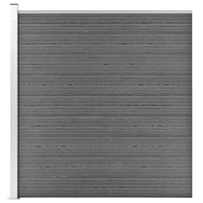 Afbeelding van Schutting 175x186 cm HKC grijs