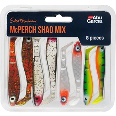 Afbeelding van Abu Garcia Svartzonker McPerch Shad Mix (8 stuks)