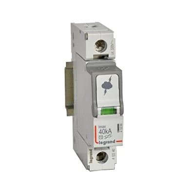 Afbeelding van Legrand overspanningsbeveiliger t2 1p 40ka 1 2kv uc 320v 412240