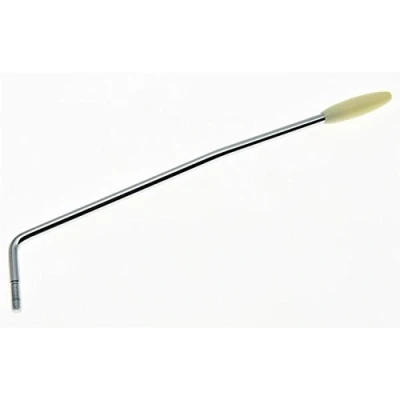 Afbeelding van KAISH Mexico Standaard ST Strat Stijl Gitaar Tremolo Trem Arm Whammy Bar voor Strat/Stratocaster Chrome met Crème Tip