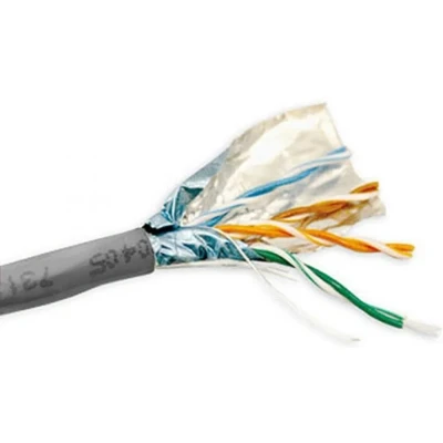Afbeelding van ACT CAT5E F/UTP LSZH soepel patch grijs 500 m