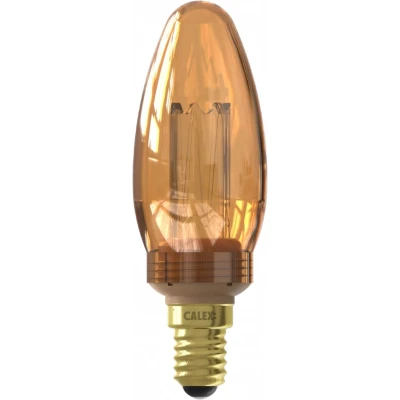 Afbeelding van Calex Lichtbron C Kaars Glas Goud 0 x cm (BxHxD)