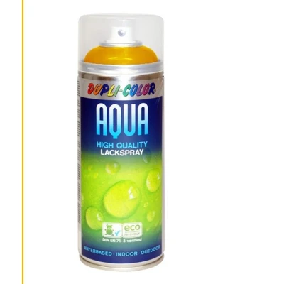 Afbeelding van dupli color aqualine hoogglans ral 1023 verkeersgeel 246258 0.35 ltr