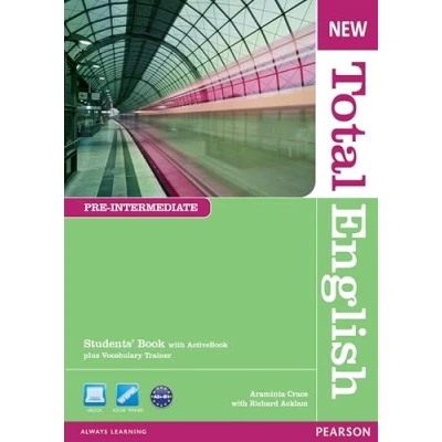 Afbeelding van New Total English Pre Intermediate Students&#039; Book with Active Pack