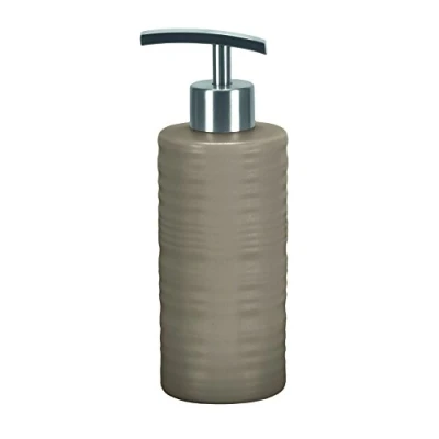 Afbeelding van Kleine Wolke Zeepdispenser hoog Sahara basalt grijs