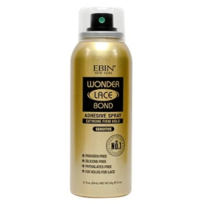 Afbeelding van Ebin New York Wonder Lace Bond zelfklevende spray (80ml, gevoelig extreme stevige binding)