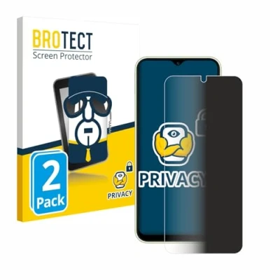 Afbeelding van BROTECT privacy screenprotector voor Samsung Galaxy A14 5G Folie Beschermfolie Blauwlichtfilter (2 Stuks)