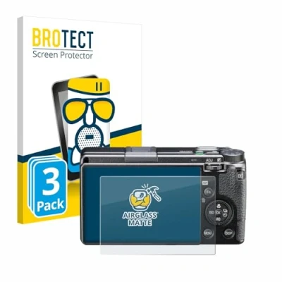 Afbeelding van BROTECT Screenprotector voor Ricoh GR IIIx HDF Folie Beschermfolie Beschermglas matte (3 Stuks)