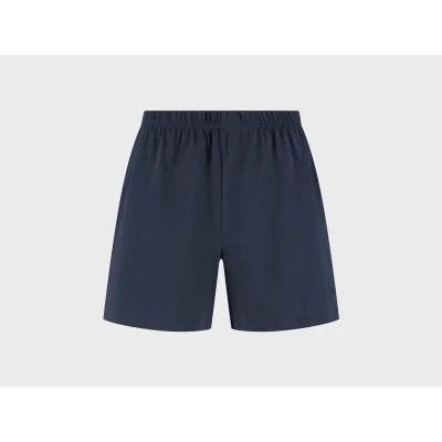 Afbeelding van Yumeko pyjama shorts dames jersey midnight blauw m