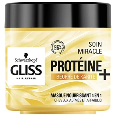 Afbeelding van Gliss Haarmasker Proteine + Shea Boter 400ml