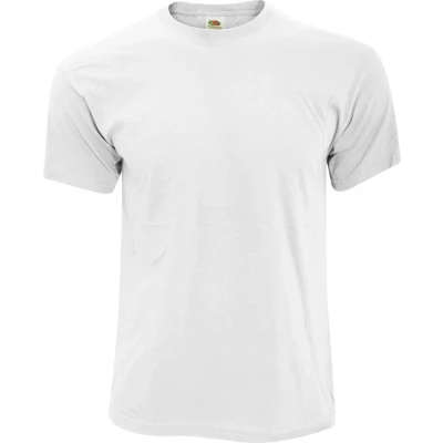 Afbeelding van Fruit Of The Loom Heren Screen Stars Origineel Vol Cut T shirt met korte mouwen (Wit)