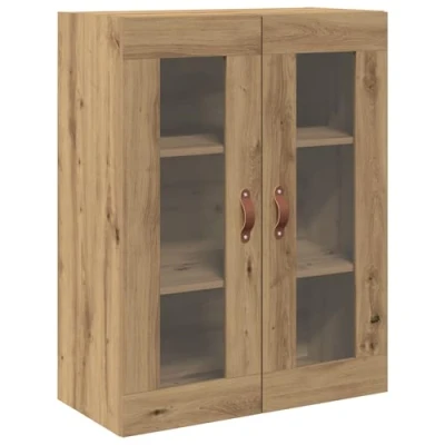 Afbeelding van vidaXL Wandkast Artisan eiken Bewerkt hout Gemiddeld Deuren Buffetkast