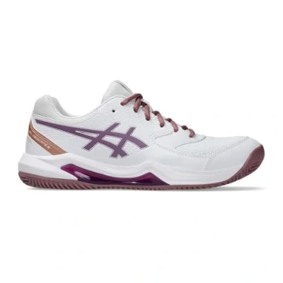 Afbeelding van ASICS Gel Dedicate padelschoenen wit/paars